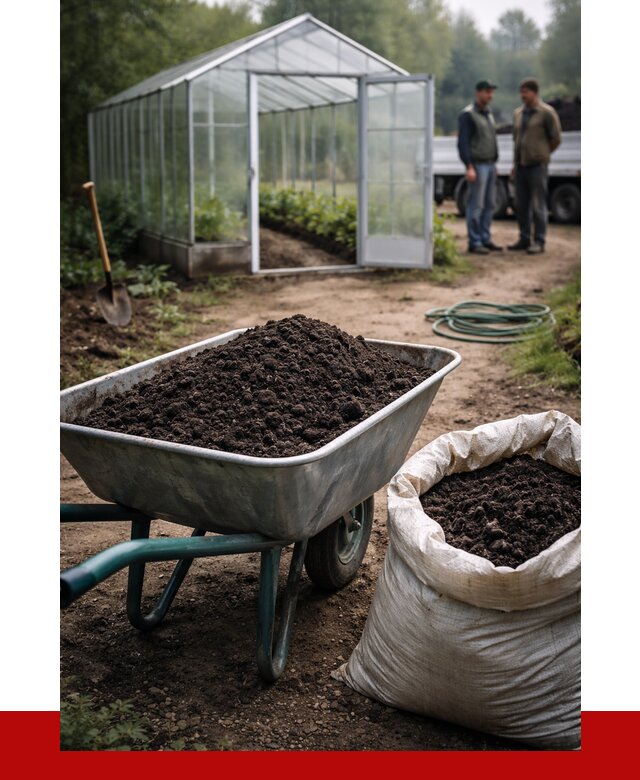 Чернозем для теплицы в Севастополе с доставкой от 1548 р. | ПРОНЕРУДСев