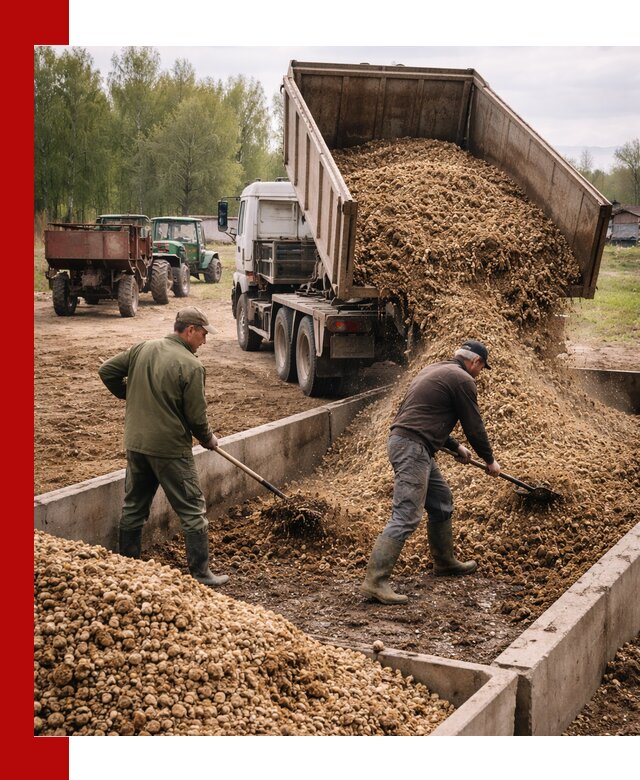 Куриный помет с доставкой в Севастополе оптом и в розницу