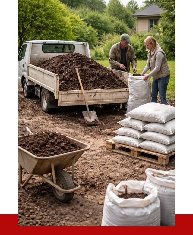 Перегной в мешках с доставкой в Севастополе от 2271 р. | ПРОНЕРУДСев