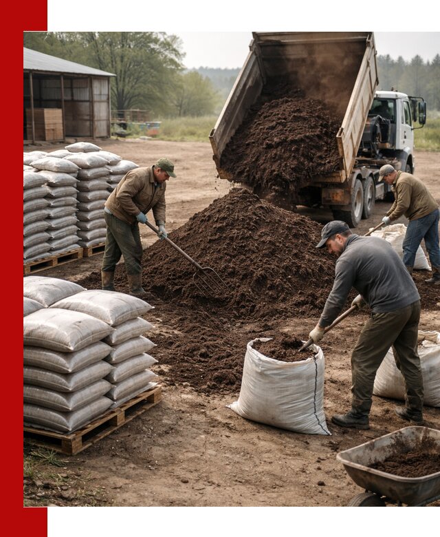 Доставка компоста оптом и в розницу в Севастополе