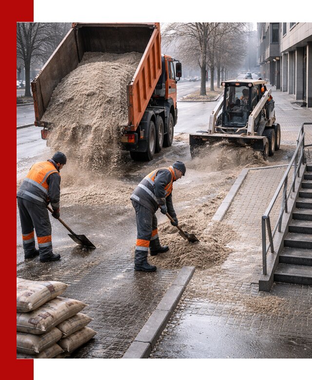 Поставка противогололедных материалов в Севастополе