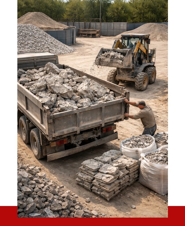 Купить бой бетона с доставкой в Севастополе от 4954 р. | ПРОНЕРУДСев