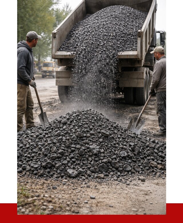 Дробленый асфальт в Севастополе от 2890 р. с доставкой | ПРОНЕРУДСев