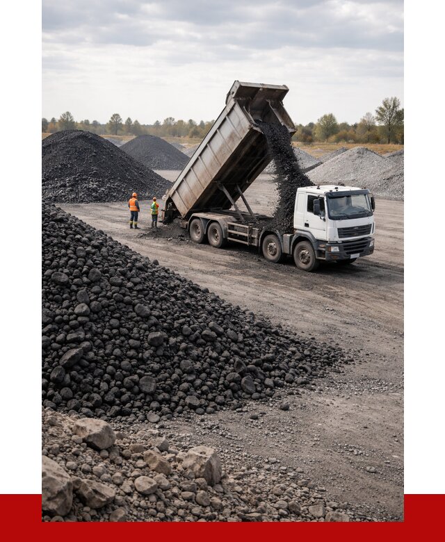 Купить уголь с доставкой в Севастополе от 6399 р. оптом | ПРОНЕРУДСев
