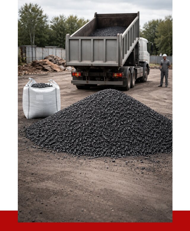 Купить уголь семечка с доставкой в Севастополе от 8050 р. | ПРОНЕРУДСев