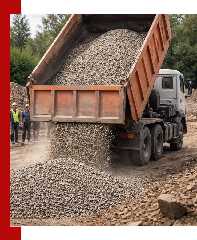 Доставка сыпучих материалов самосвалом в Севастополе быстро и надежно