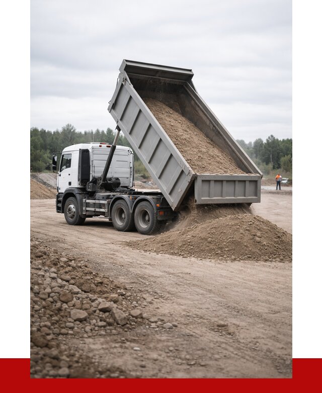 Доставка самосвалом 15 кубов в Севастополе от 6709 руб. | ПРОНЕРУДСев