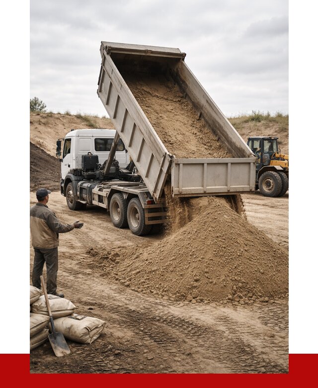 Доставка самосвалом 20 кубов в Севастополе от 7741 р. | ПРОНЕРУДСев