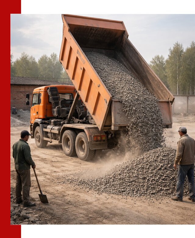 Доставка самосвалом 20 м3 в Севастополе быстро и надежно