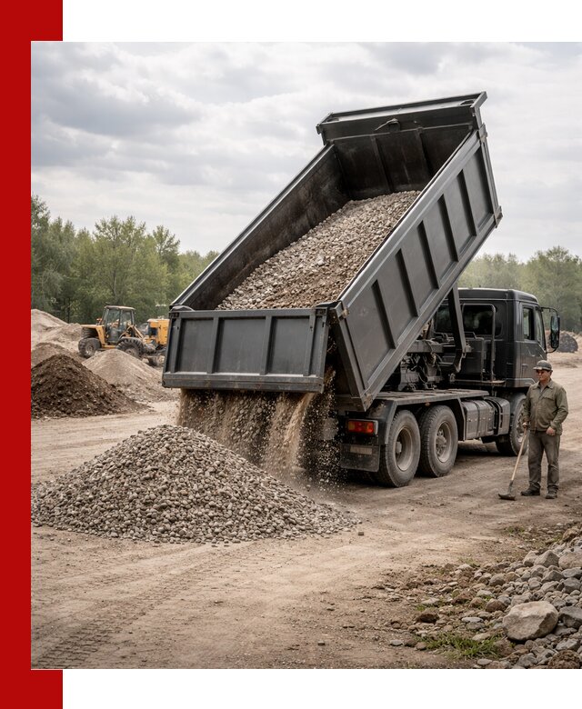 Доставка самосвалом 30 м3 по выгодным ценам в Севастополе