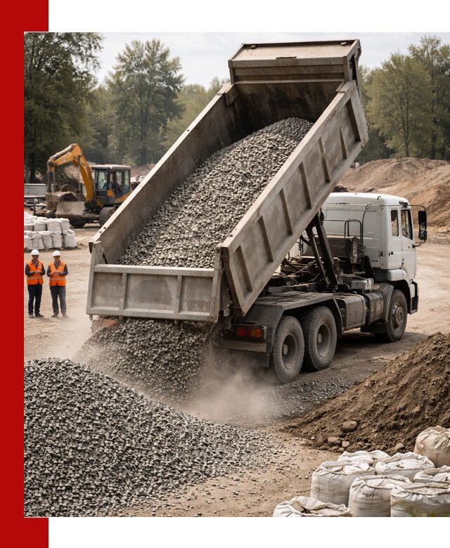 Аренда самосвала в Севастополе для доставки сыпучих и нерудных материалов