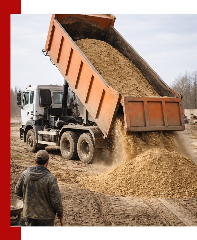 Аренда самосвала 20 тонн для перевозки грузов в Севастополе