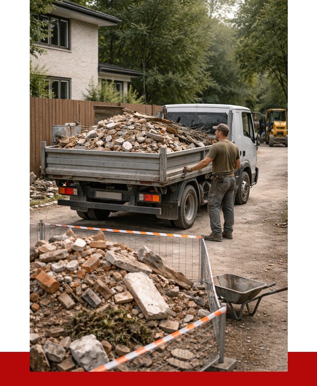 Вывоз строительного мусора с погрузкой в Севастополе от 7741 р | ПРОНЕРУДСев