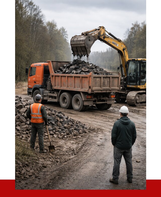 Вывоз асфальта в Севастополе от 4644 р. самосвалом ПРОНЕРУДСев