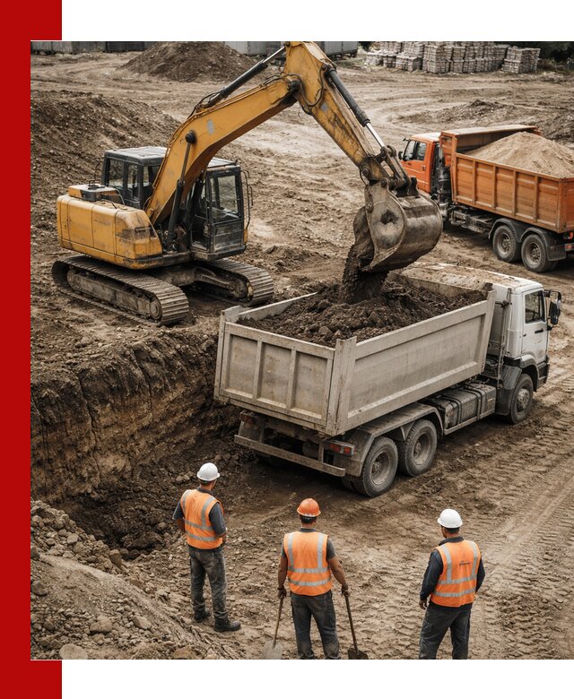 Разработка грунта для строительства и благоустройства в Севастополе