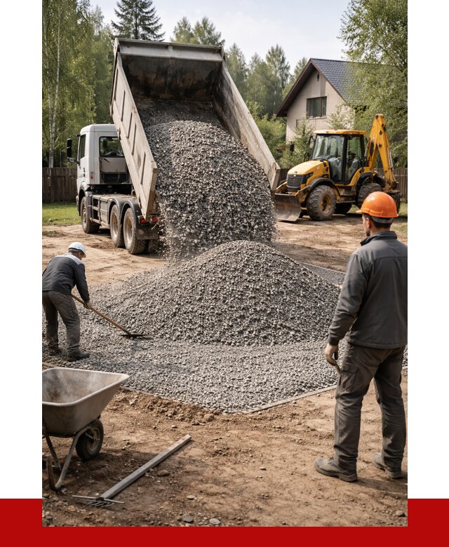 Отсыпка участка щебнем в Севастополе от 6709 р. ПРОНЕРУДСев