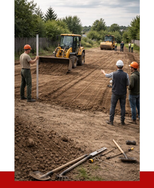 Планировка участка грунтом в Севастополе от 4644 р ПРОНЕРУДСев