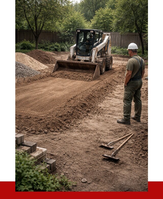 Выравнивание участка под ключ в Севастополе от 3612 р. | ПРОНЕРУДСев